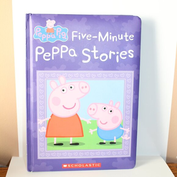 🍁5/$25🎃 Peppa Pig: Five-Minute Peppa Stories Book - Picture 1 of 3